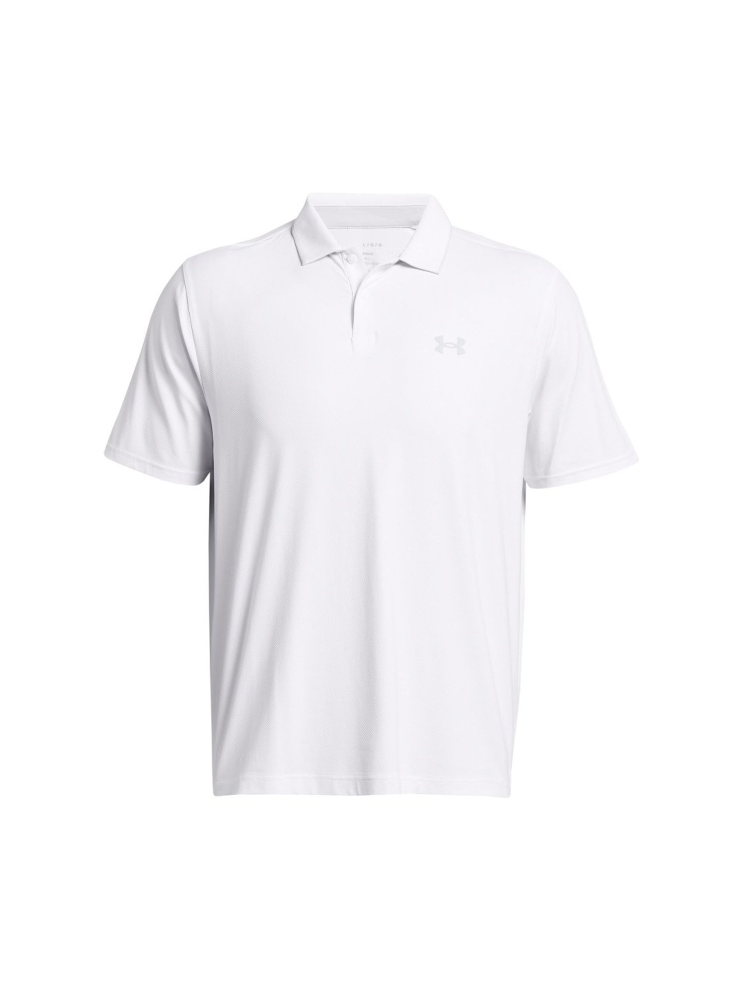 Under Armour White Slim Fit Polo T-Shirt