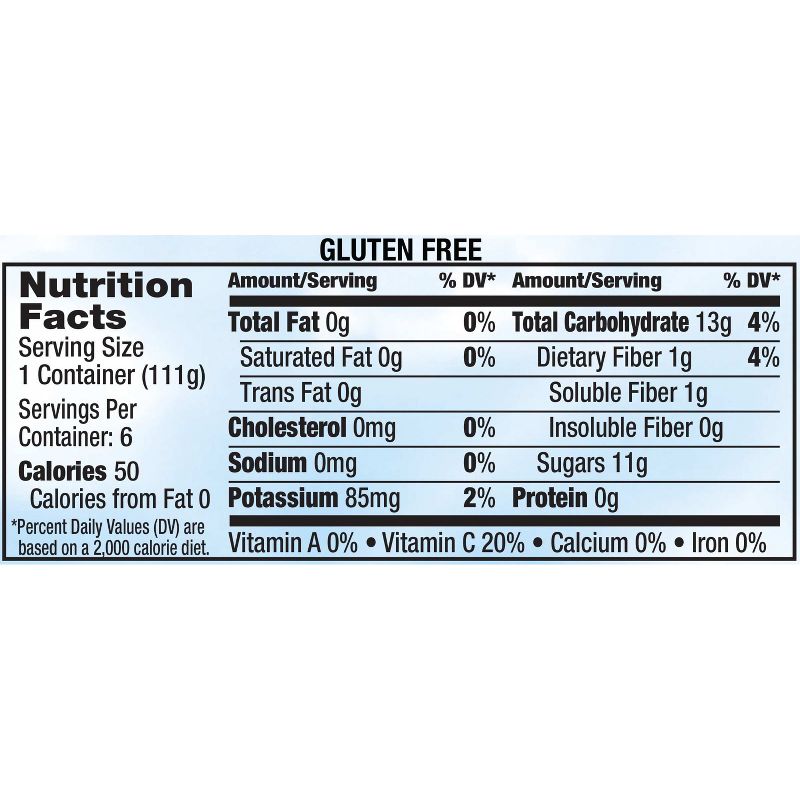 Mott's Unsweetened Applesauce - 6ct/3.9oz Cups