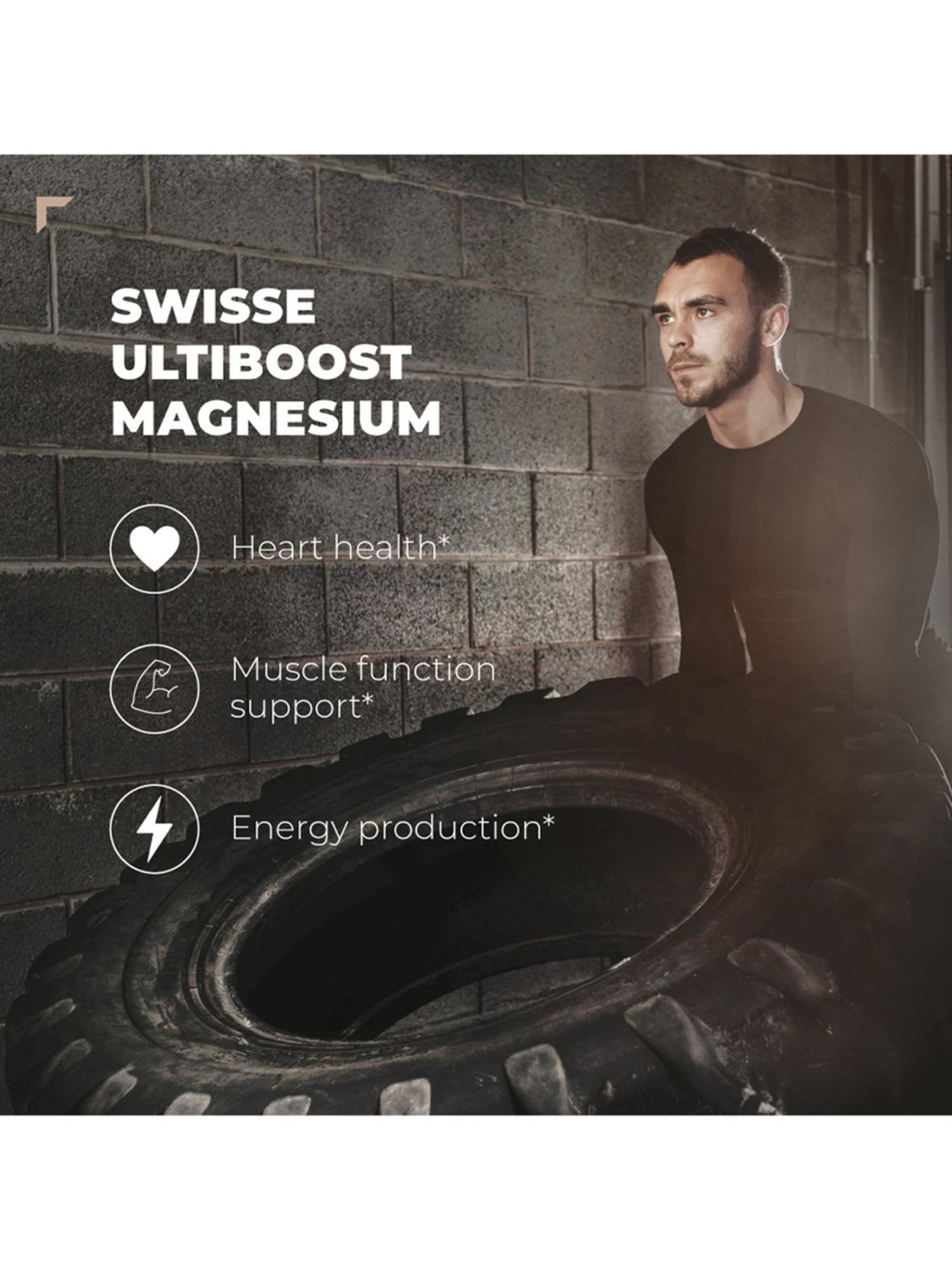 Swisse Ultiboost Magnesium Supplement for Immunity - 60 Tablets