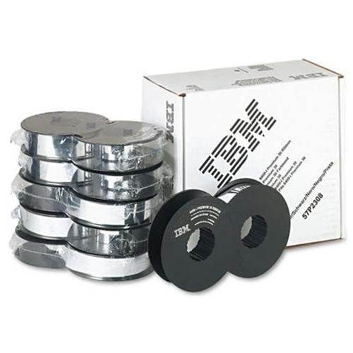 IBM Black Ribbon Cartridge 30000000 Characters Per Ribbon Black Package: 1 57P2308