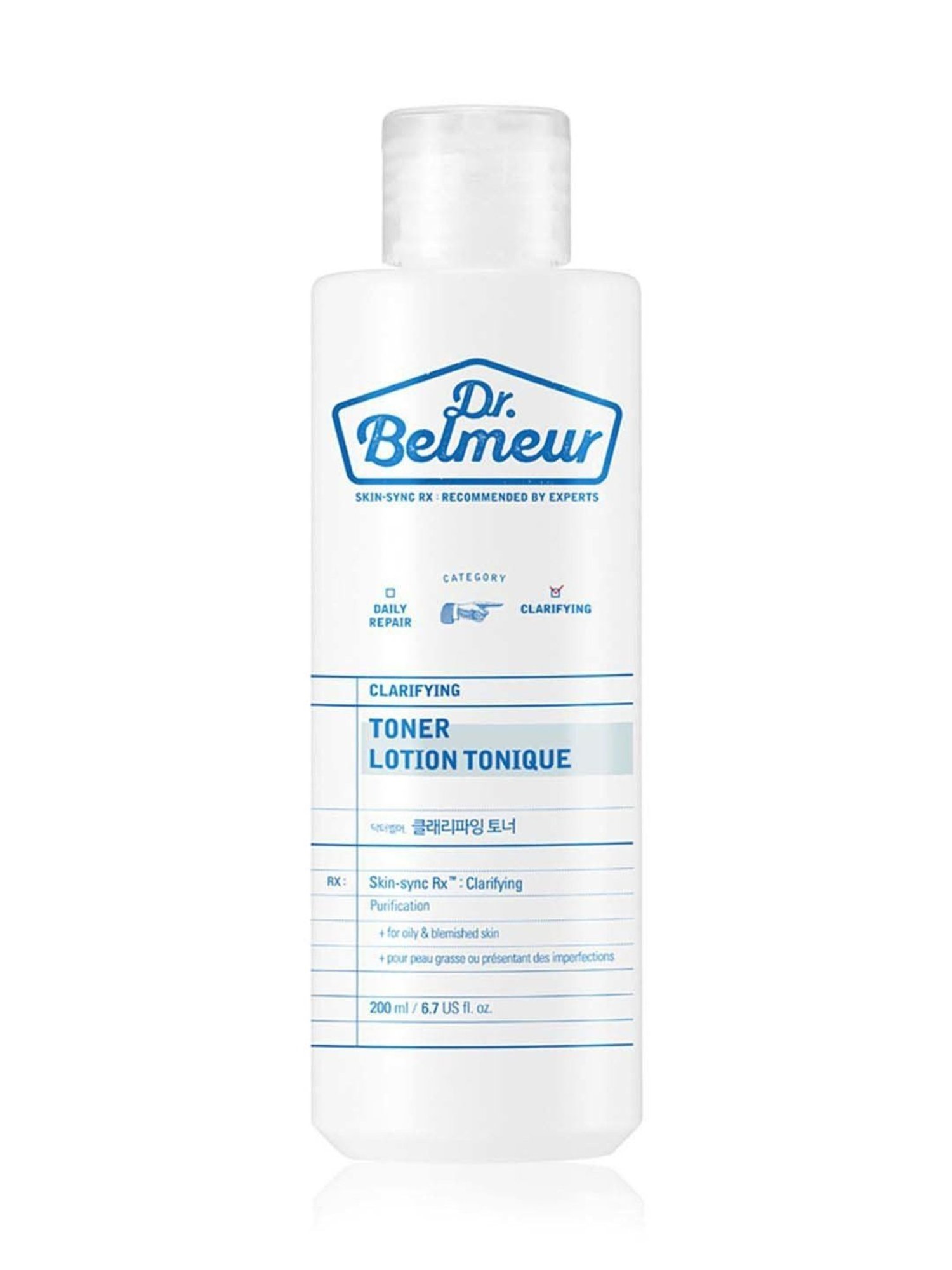 The Face Shop Dr.Belmeur Clarifying Toner - 200 ml