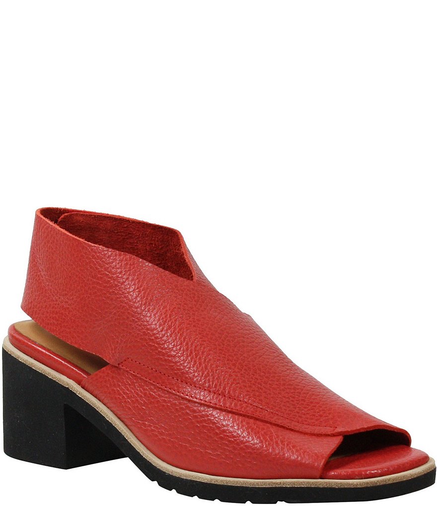 L'Amour Des Pieds Qiana Sling Block Heel Sandals