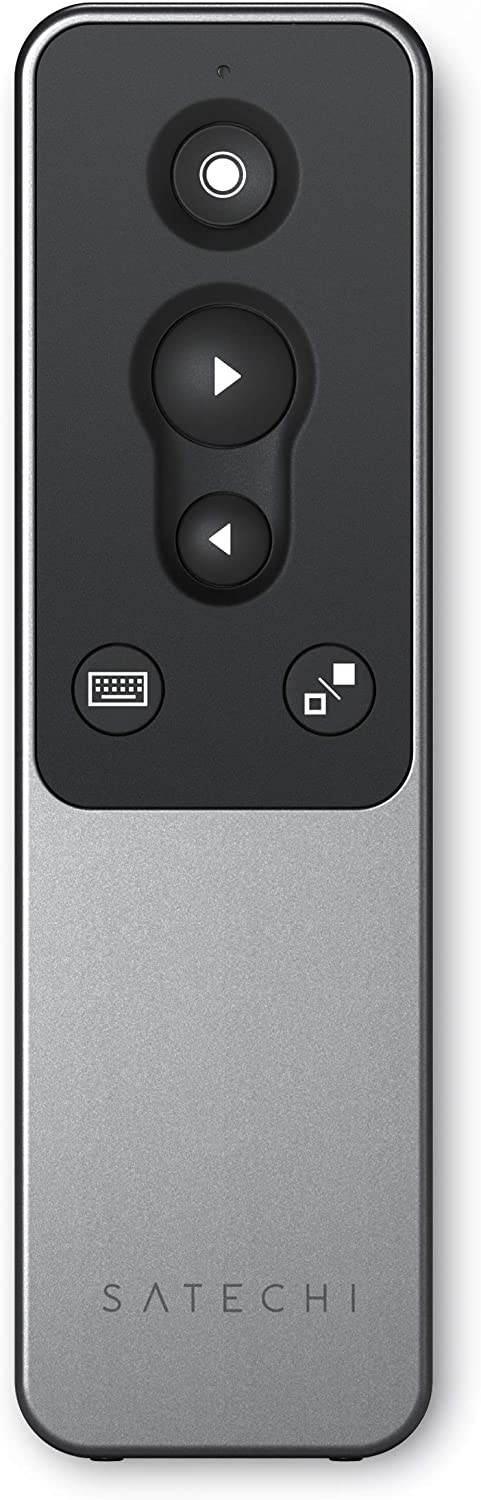 Satechi R1 Bluetooth Presentation Remote &ndash; Wireless Presenter for PowerPoint & Keynote &ndash; Compatible with MacBook Pro 2020, 2020 MacBook Air M1, 2020 iPad Air, 2020 iPad Pro