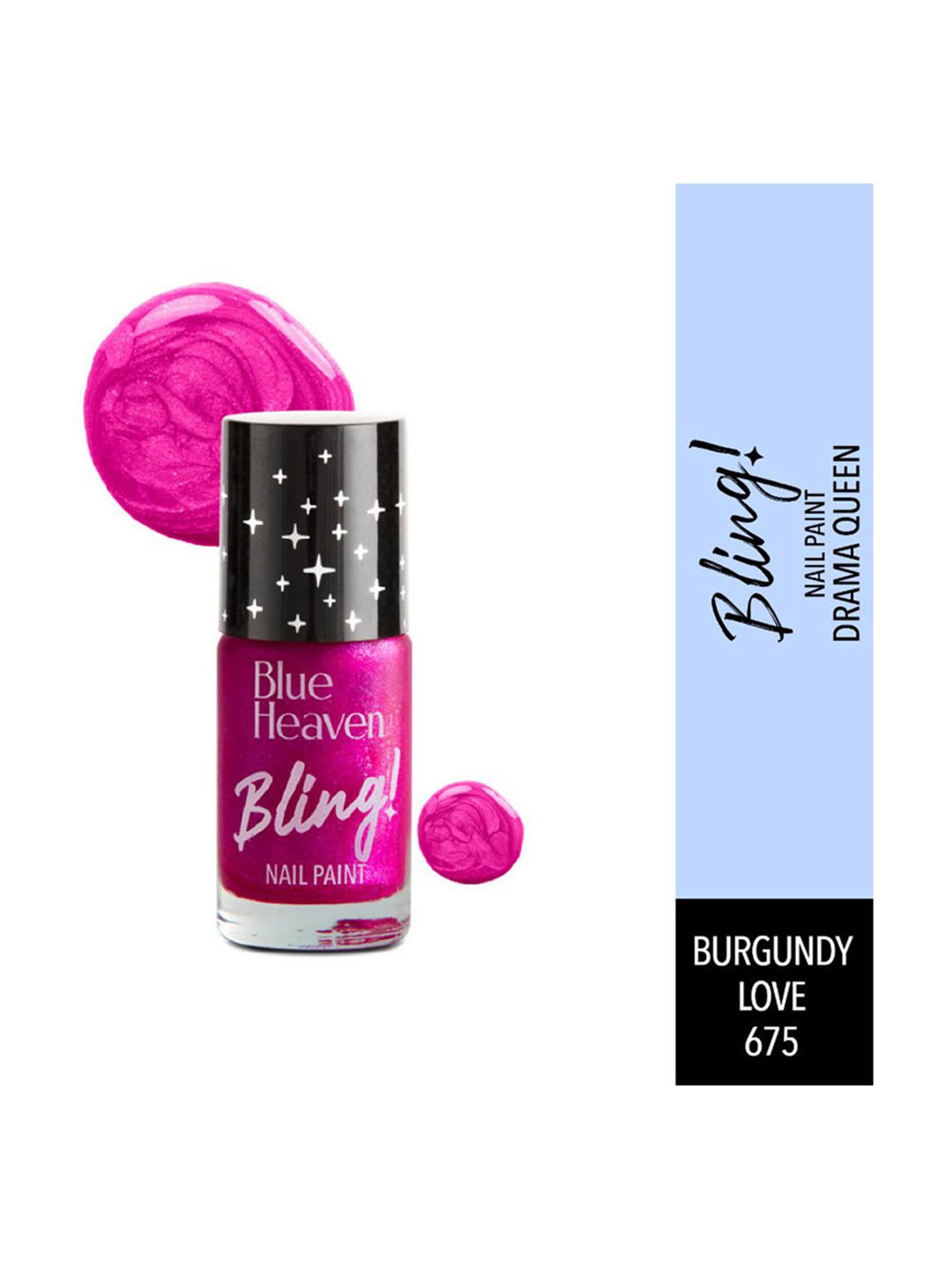 Blue Heaven Drama Queen Edition Bling Nail Paint Set