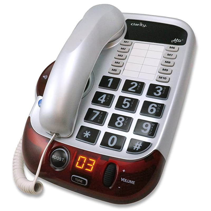 Alto 54005001 Digital Extra Loud Big Button Speakerphone