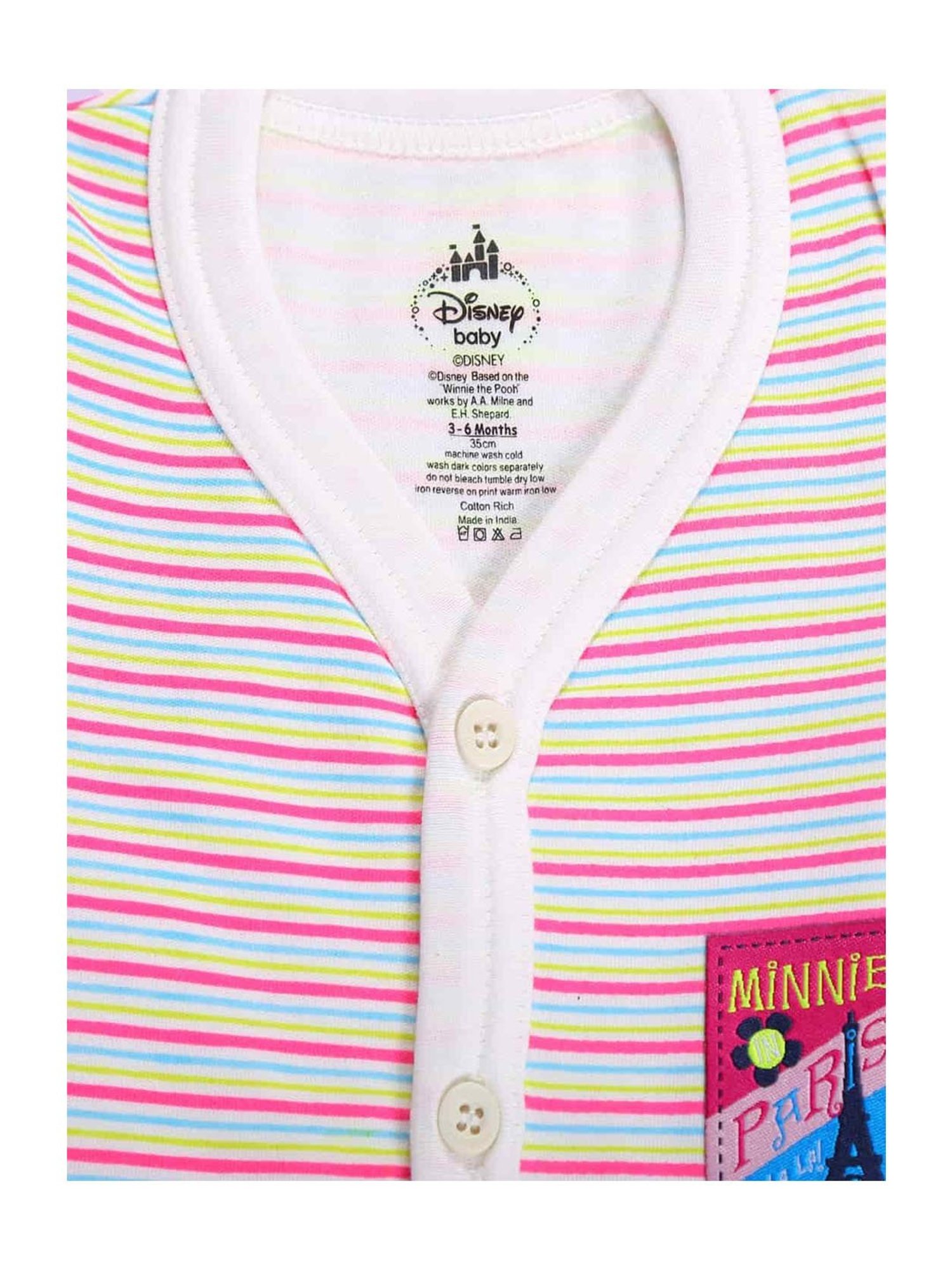 Bodycare Kids Assorted Printed Full Sleeves Jhablas(Pack Of 3)