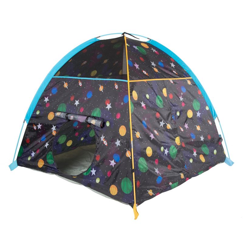 Magic Cabin - Outdoor Tent with Lights for Kids, Blue