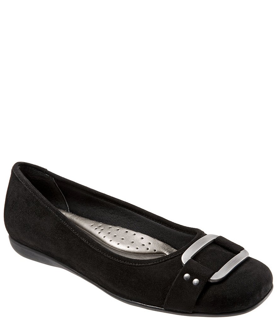 Trotters Sizzle Suede Signature Flats