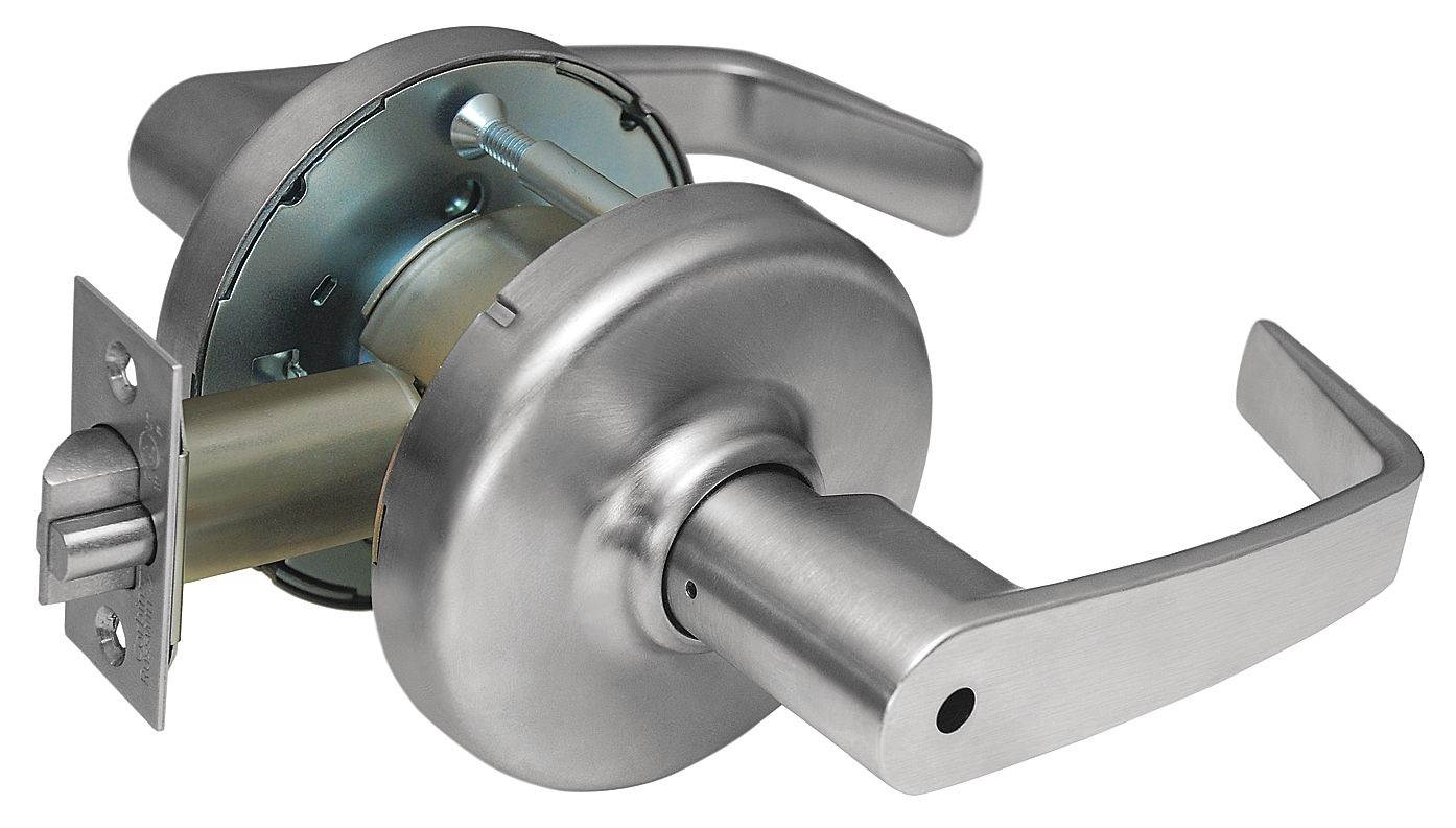 Corbin Russwin - CL3320 NZD 626 - Lever, Mechanical, Extra Heavy Duty, Satin Chrome, 2 3/4 in Backset, Cylindrical