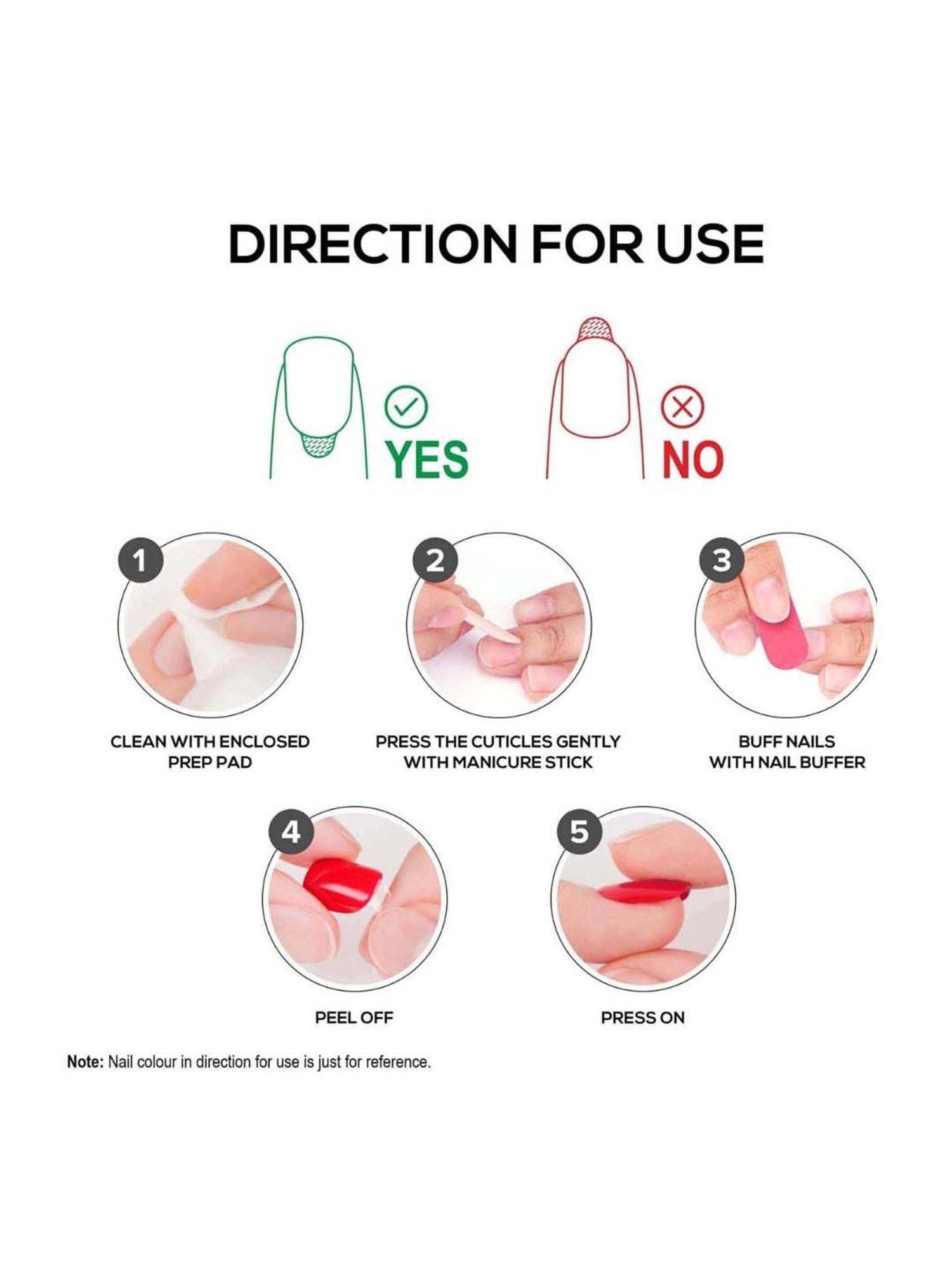 Renee Stick On Nails - Dn 01