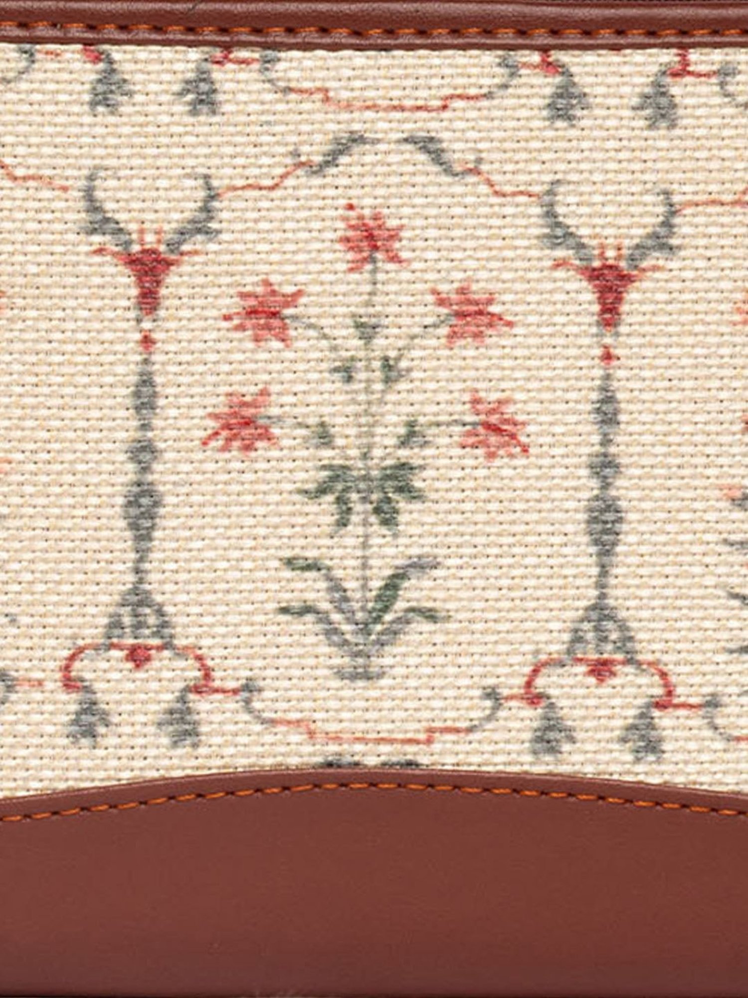 ZOUK Taj Nakashi Multicolor Printed Zip Around Wallet for Women