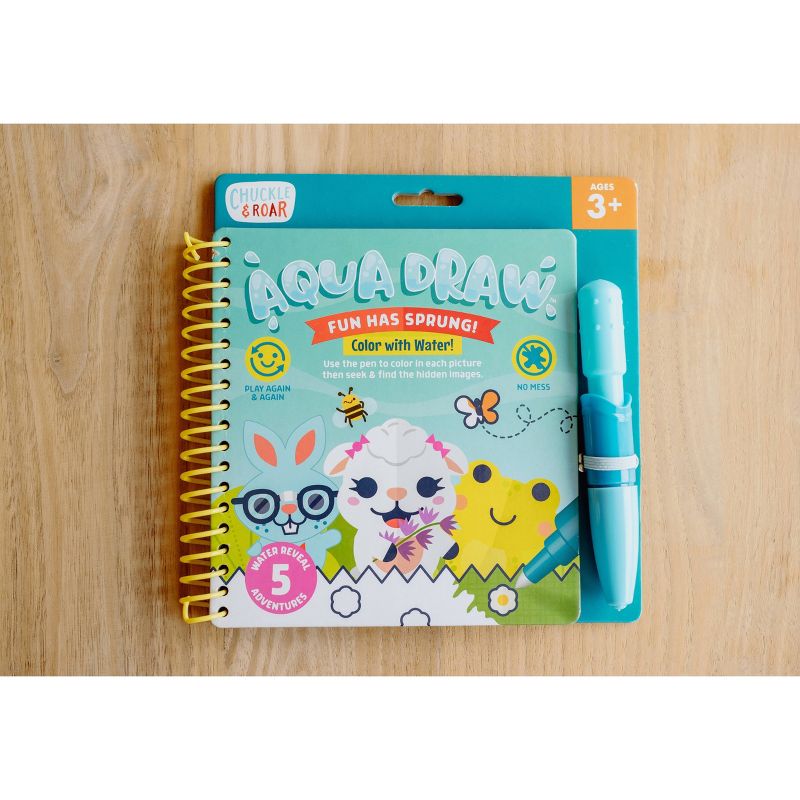 Chuckle & Roar Easter Aqua Draw Mess Free Water Reveal Activity Game Pad