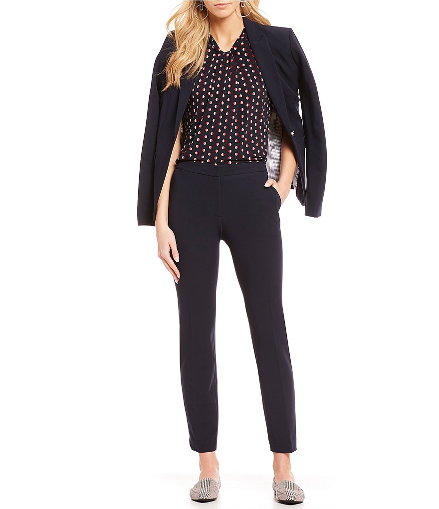 Tommy Hilfiger Peak Lapel One-Button Jacket