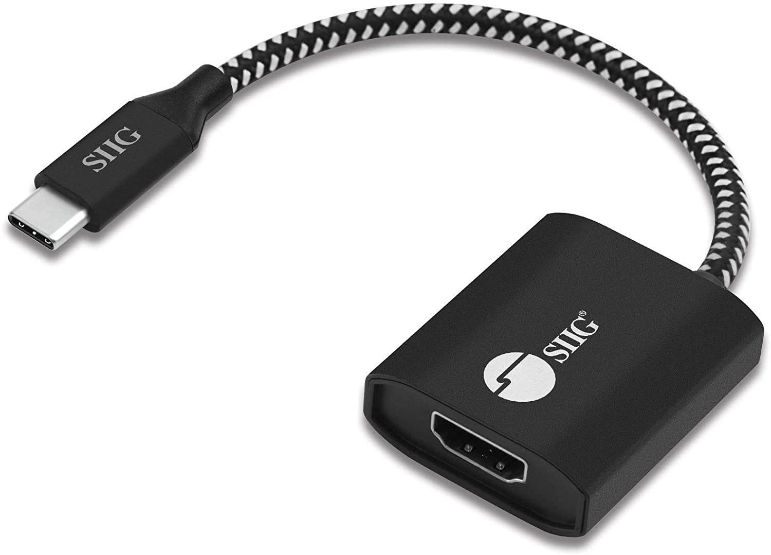 Siig Usb Type-C To Hdmi Video Cable Adapter With Pd Charging