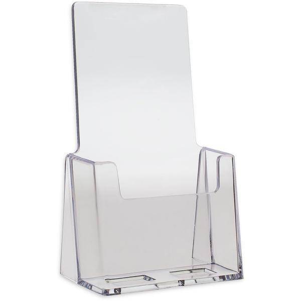 Clear Acrylic 4" x 9" Tri-Fold Brochure Holder