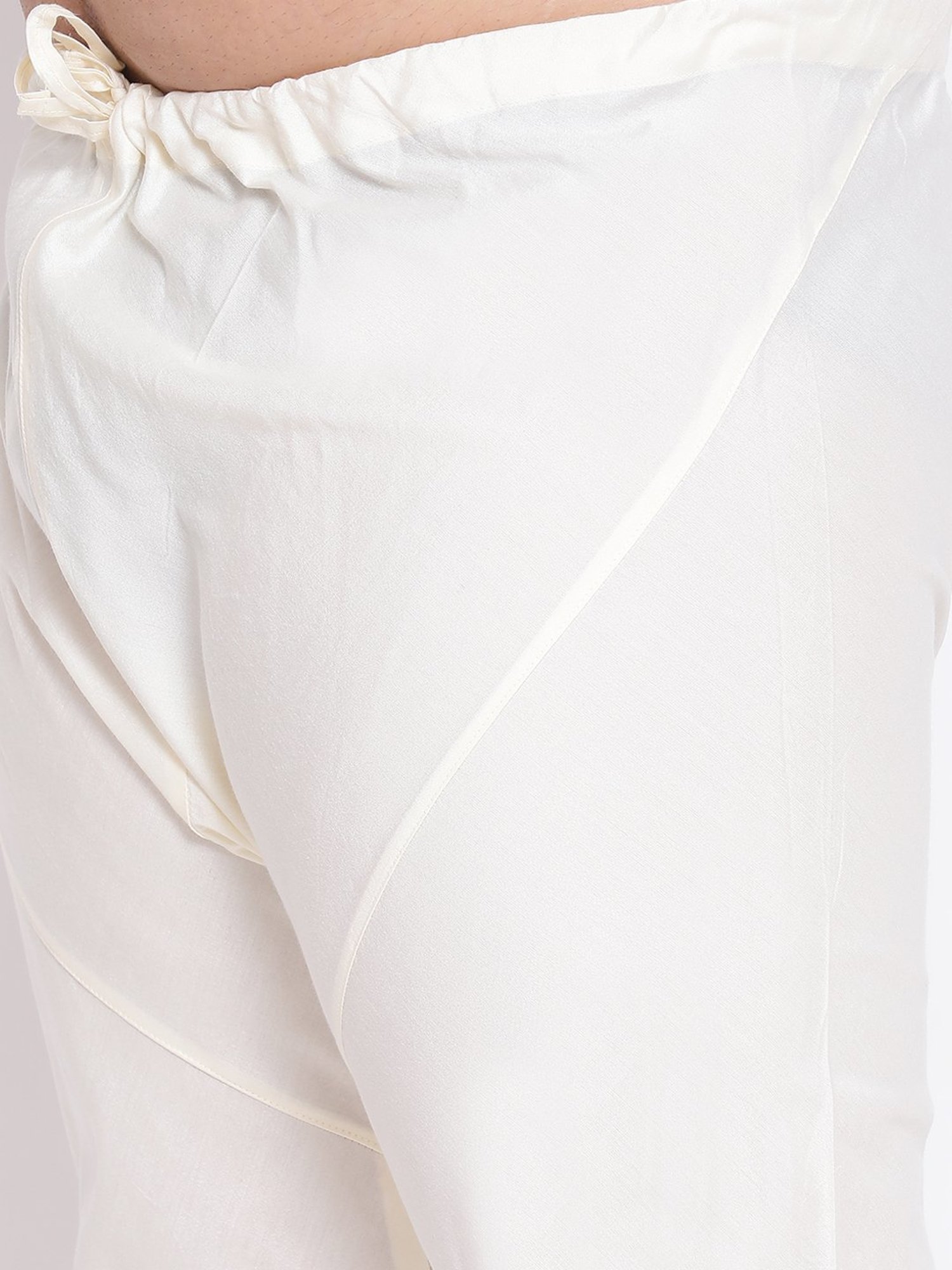 Sanwara Sea Green & White Cotton Regular Fit Chikankari Kurta Bottom Set