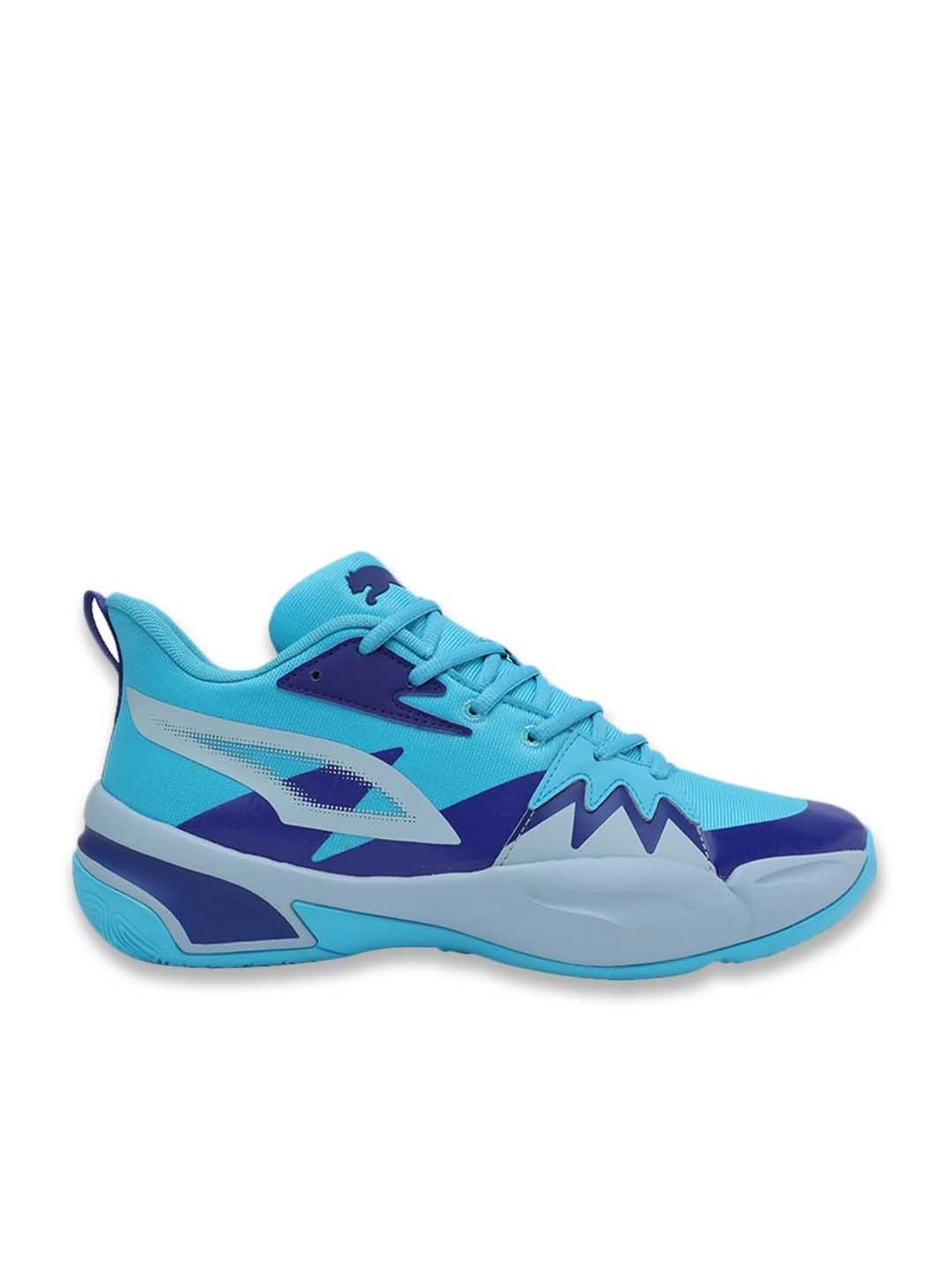 Puma Men's Genetics Navy Basketball Shoes