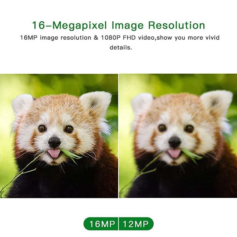 Trail Camera 20mp Waterproof Game Hunting Cam with 3 Infrared Sensors Motion Activated Night Vision for Wildlife Monitoring