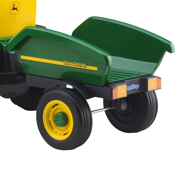 Peg Perego John Deere Farm Tractor with Trailer