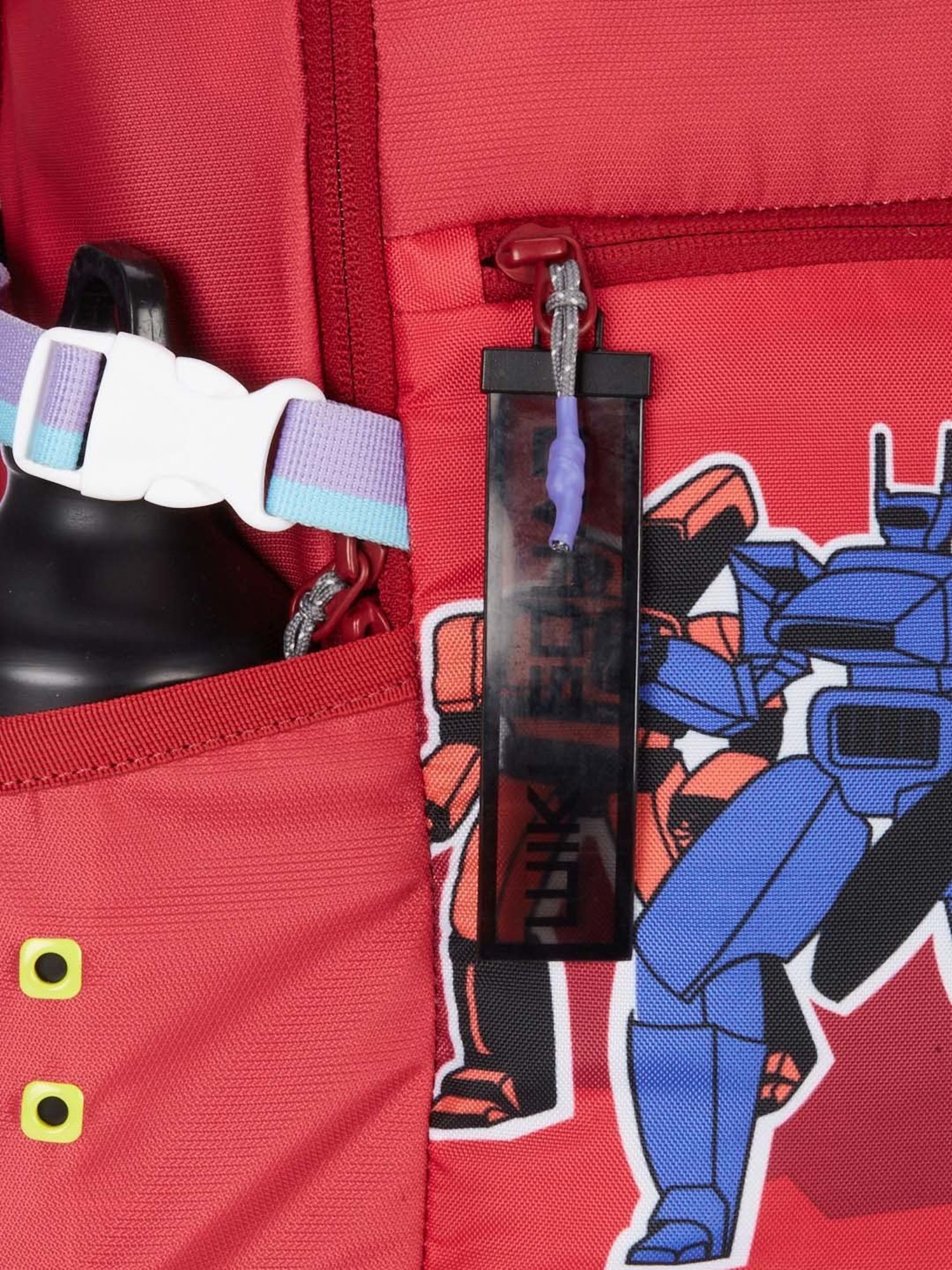 Wiki 30.5 Ltrs Red Medium Backpack