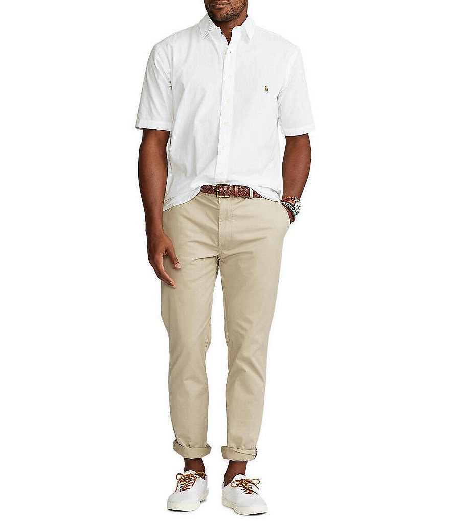Polo Ralph Lauren Big & Tall Cotton Short-Sleeve Woven ShIrt
