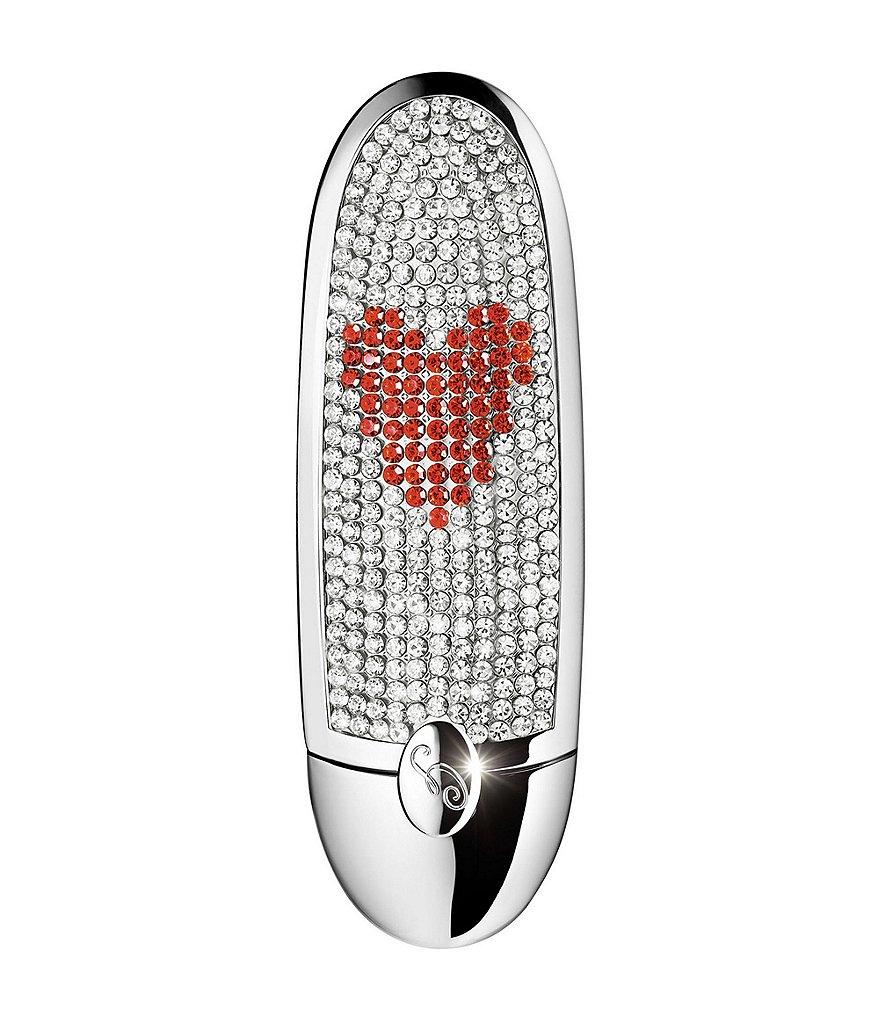 Guerlain Rouge G Sparkling Heart Gem Love Customizable Lipstick Case