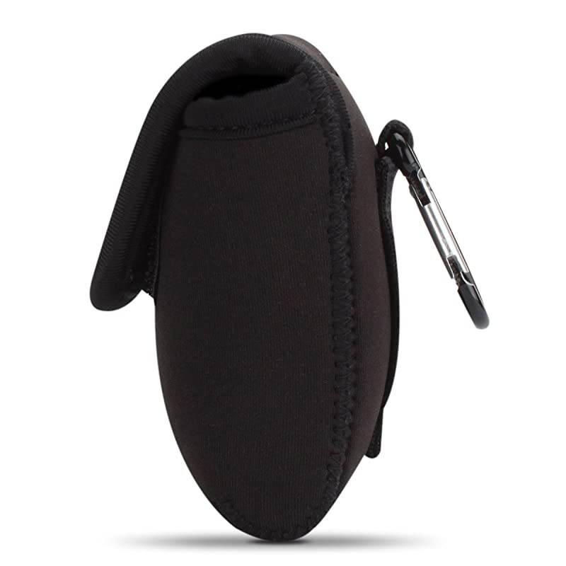 Portable Handheld GPS Navigation Case with Clip and Belt Loop for Bad Elf 2200/2300 Pro, Garmin Edge 520, Atian Personal Pocket GPS Locator, Bushnell NEO Ghost Golf GPS and More