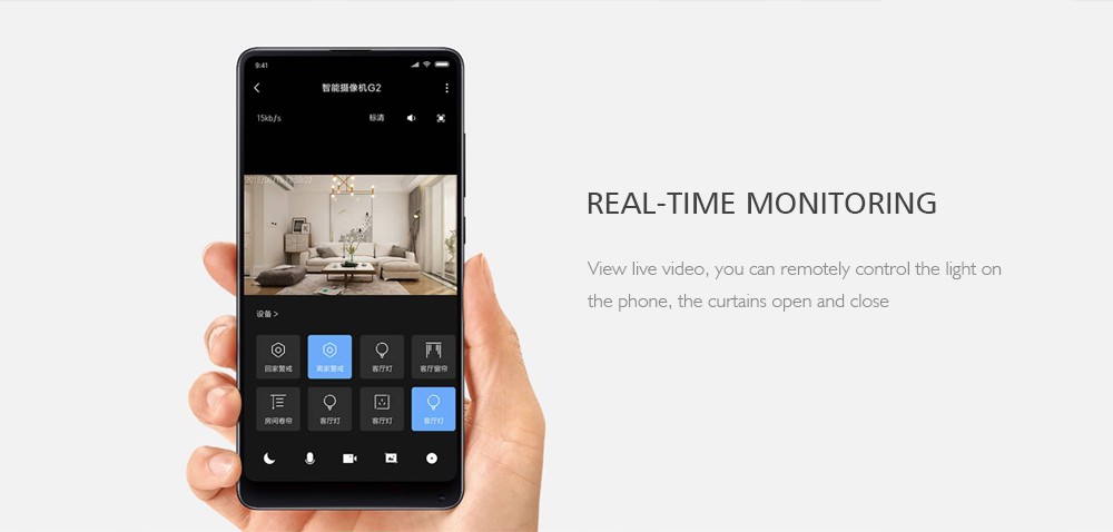 Aqara G2 1080P Intelligent Network Camera G2 Gate-way Version Remote Control WHITE