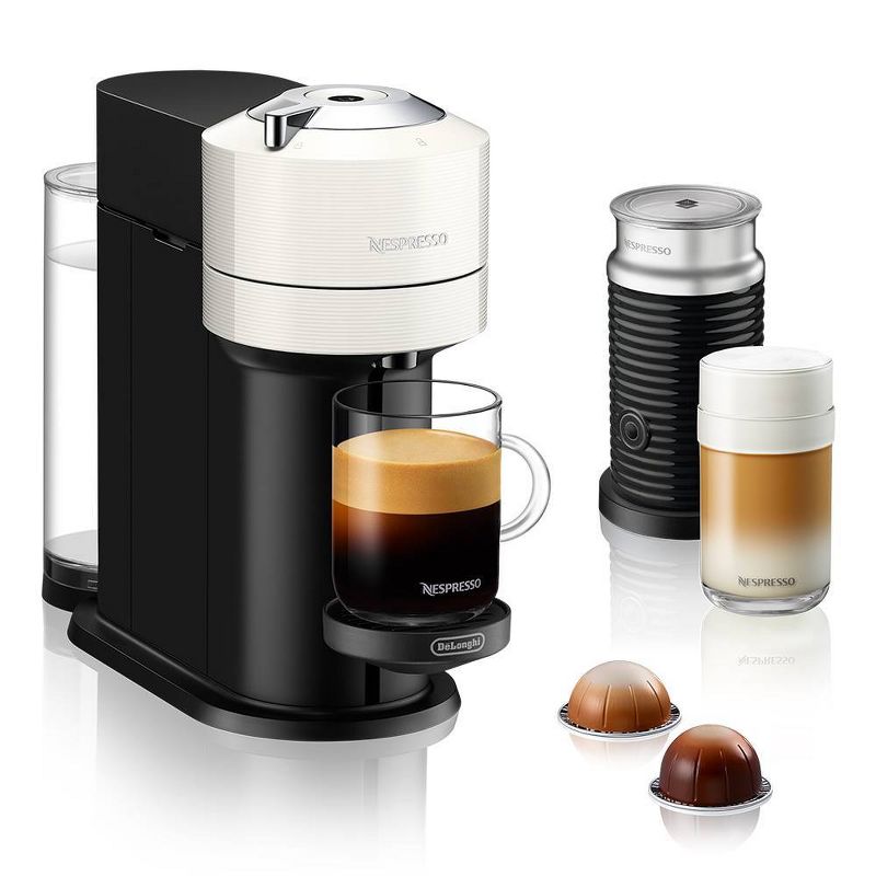 Nespresso Vertuo Next Coffee and Espresso Machine by De'Longhi - White