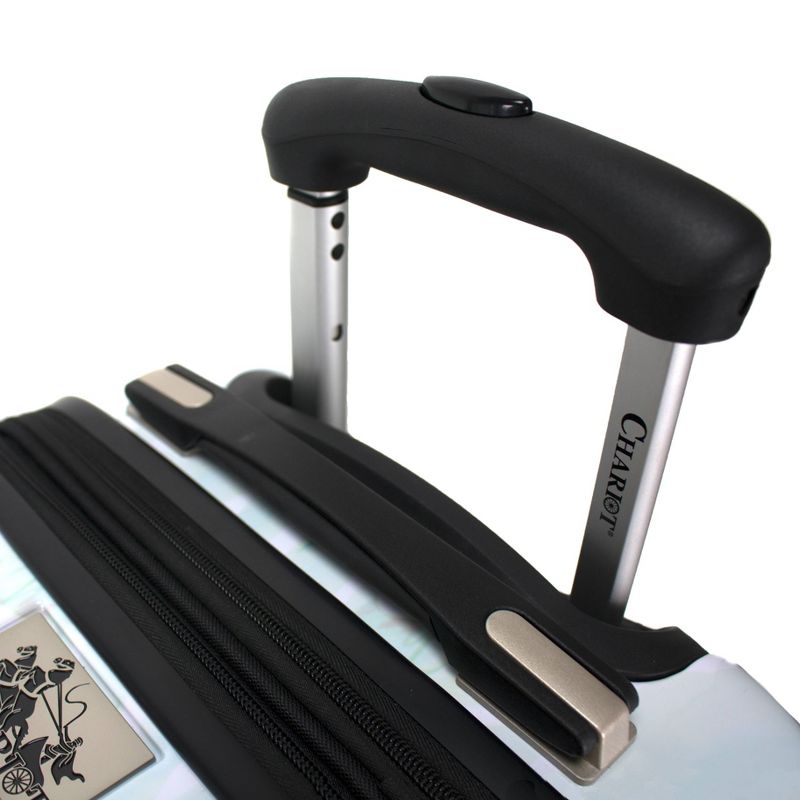 Chariot Travelware CHP-70 Garden Poodle 3pc Luggage Set