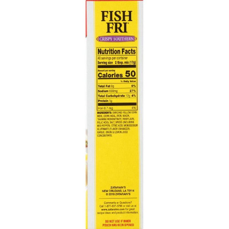 Zatarain's Seasoned FishFri Crispy Southern Style Mix - 24oz