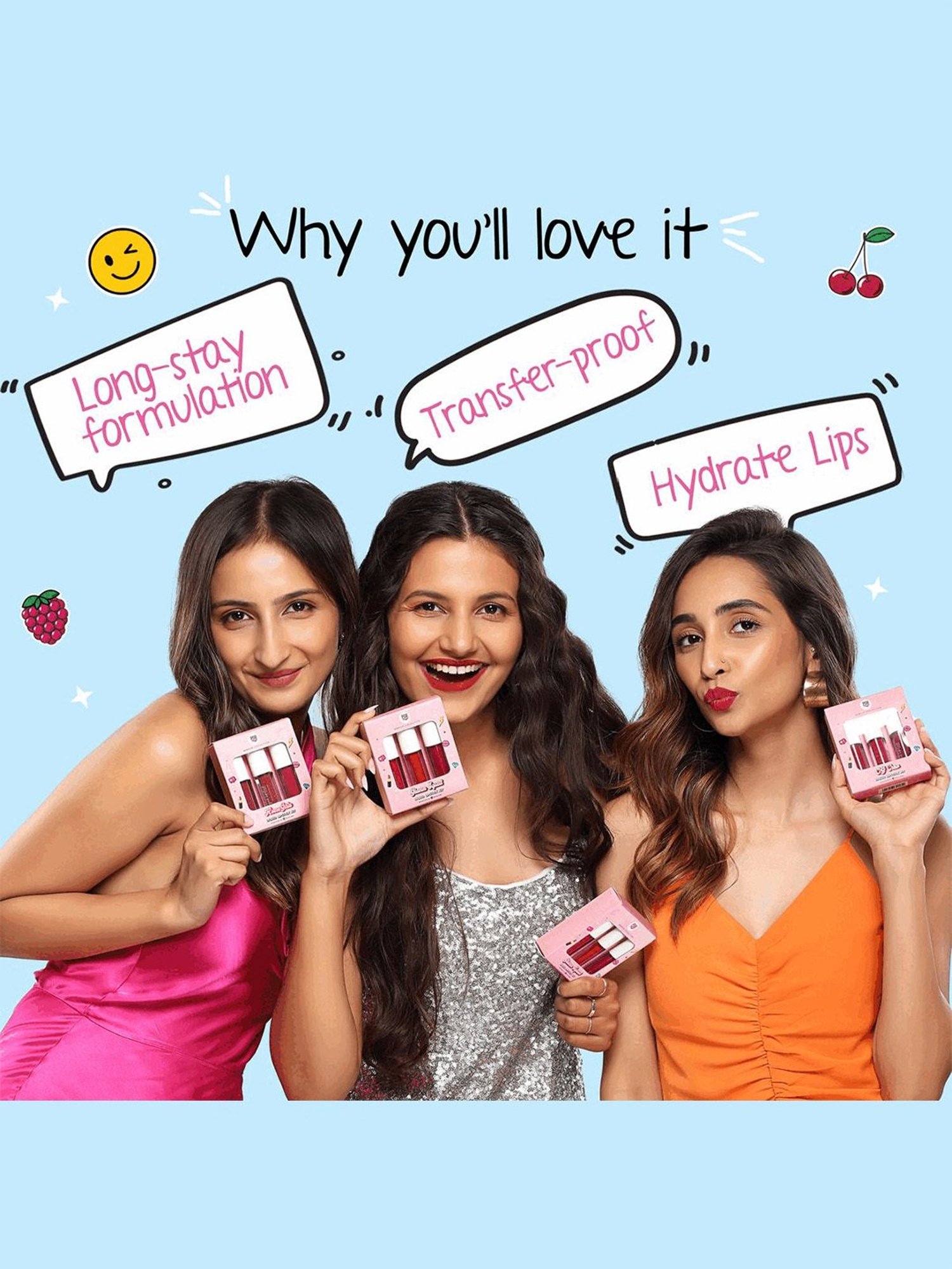 MyGlamm Popxo Home Girls Liquid Lipstick Kit