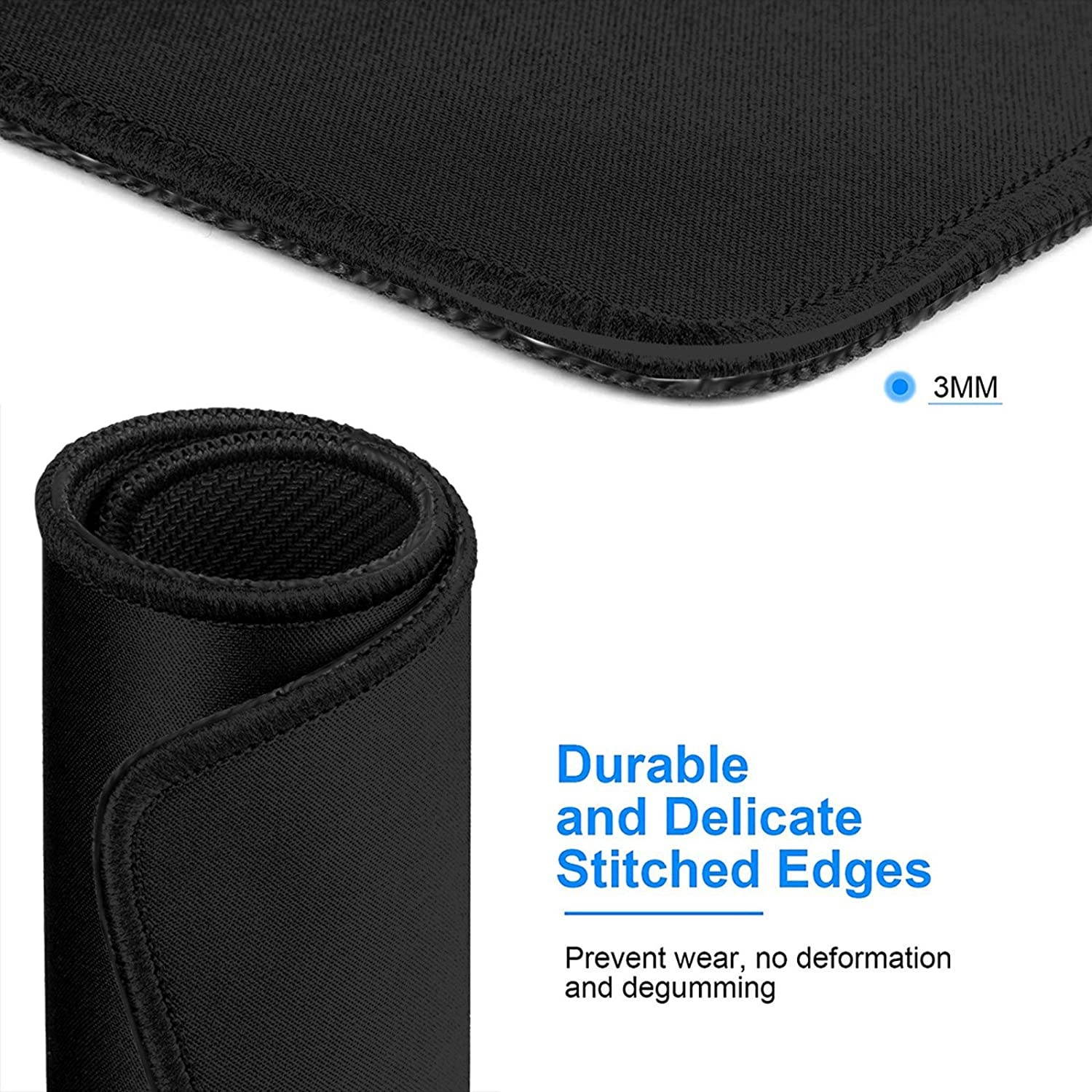 Gaming Mouse Pad Custom Design,Grape Cherry Strawberry Berry Pastel Yummy Nature Organic Mouse Pad with Stitched Edge Mouse Mat Waterproof Non-Slip Rubber Base Round Mousepad for Laptop PC Office