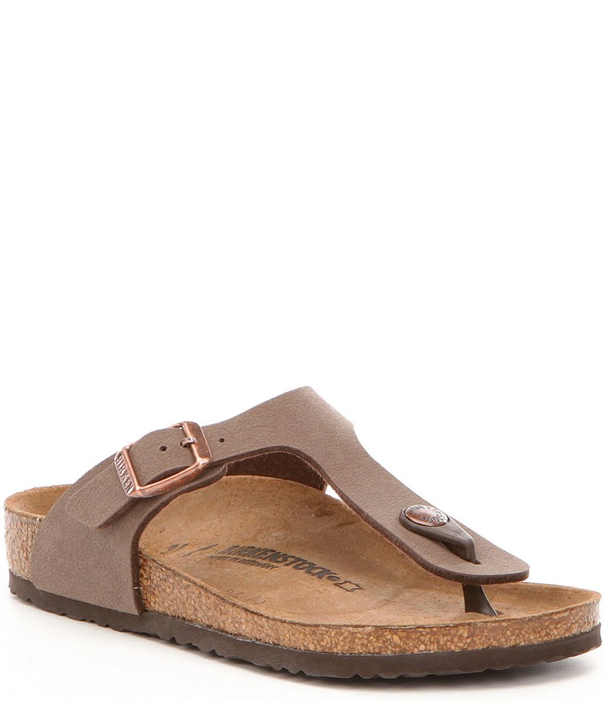 Birkenstock Girls' Gizeh Slide On Thong Style Buckle Sandals (Toddler)