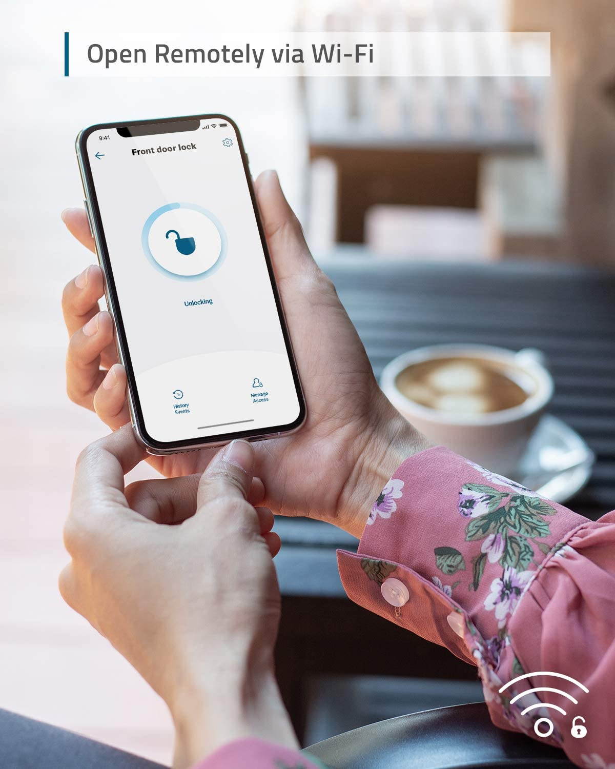 eufy Security Smart Lock Touch, Remotely Control with Wi-Fi Bridge, Fingerprint Keyless Entry Door Lock, Bluetooth Electronic Deadbolt, Touchscreen Keypad, BHMA Certified, IP65 Weatherproofing