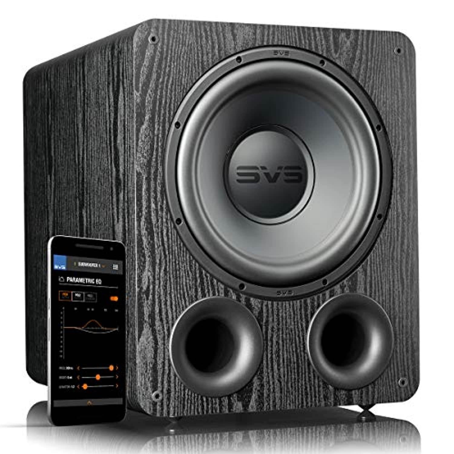 SVS PB-1000 Pro Ported Subwoofer - (12") Black Ash (PB-1000PRO-BLACKASH)