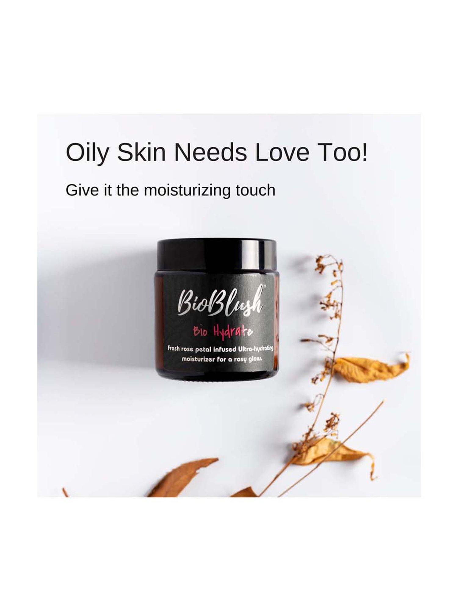 BioBlush Bio Hydrate Rose Face Moisturizer - 100 gm