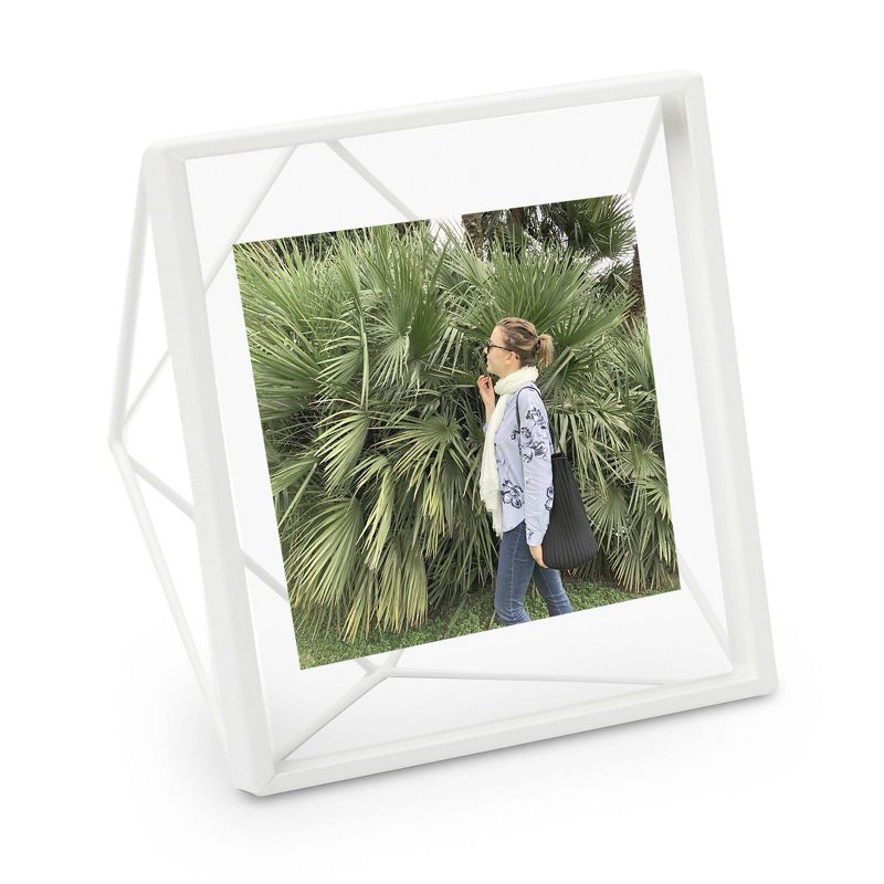 4" x 4" Prisma Single Photo Display Frame White - Umbra