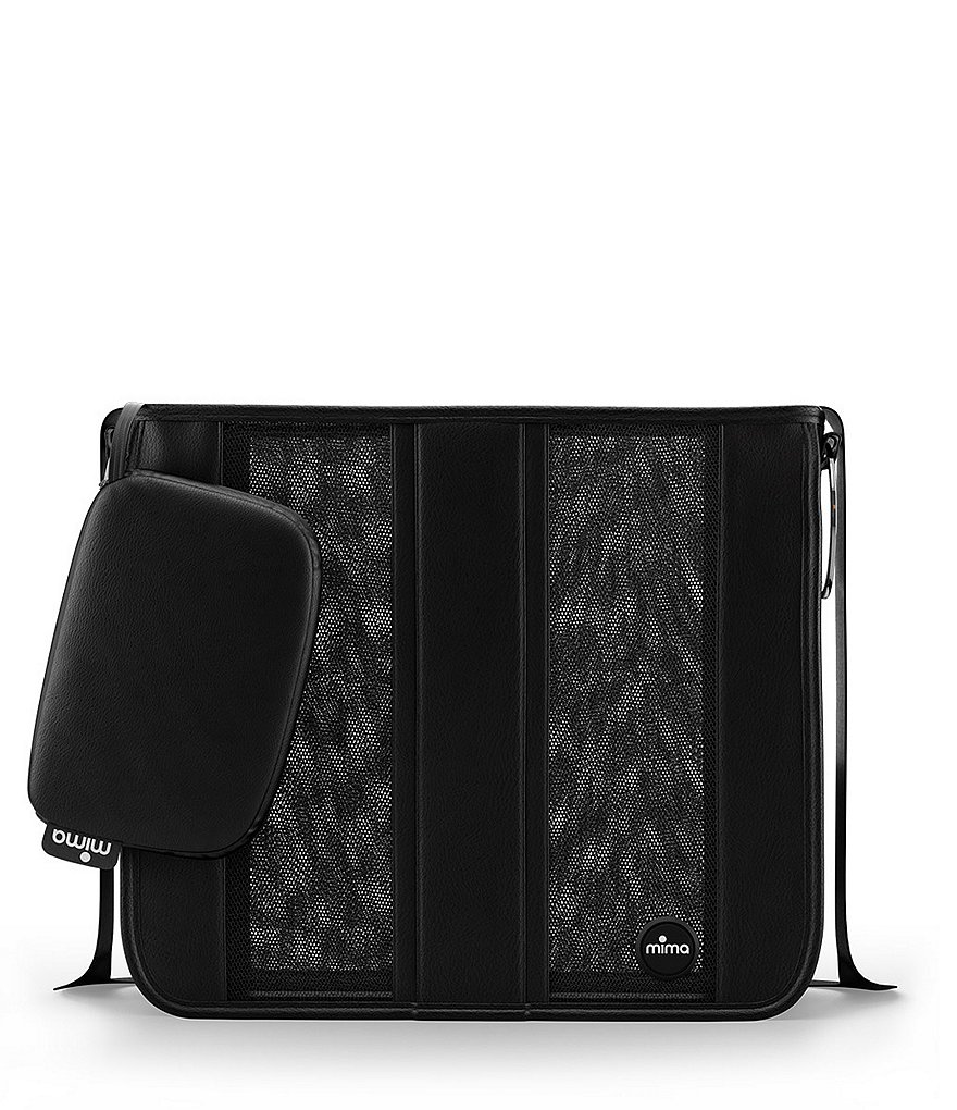 Mima Leatherette and Mesh Tote Bag