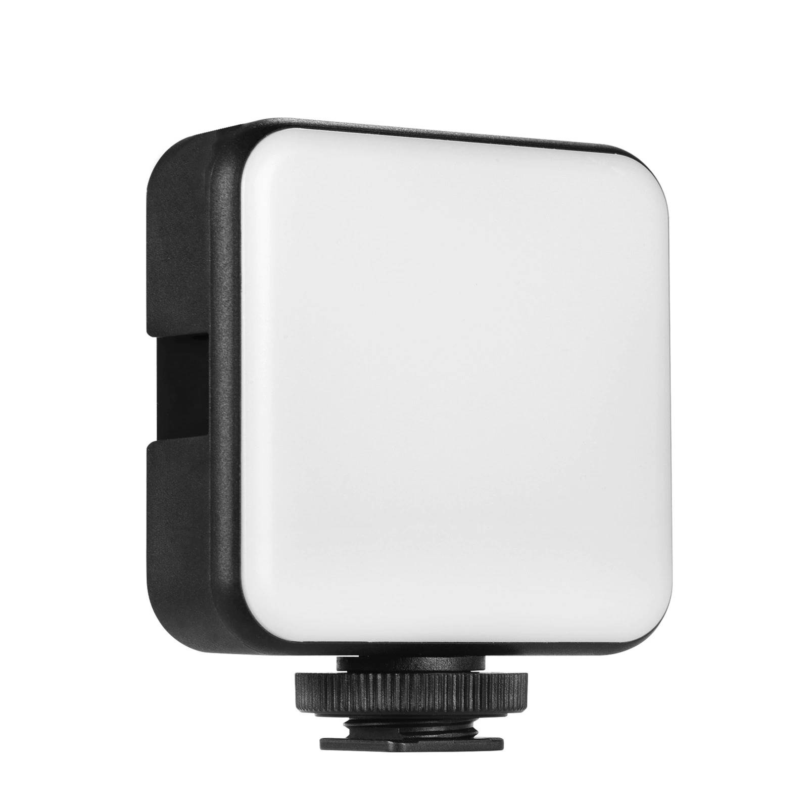 Mini Video  Light 5600K Dimmable 4W Type-C Built-In Rechargeable Battery with 3 Cold Shoe Mounts Photography Lighting Lamp