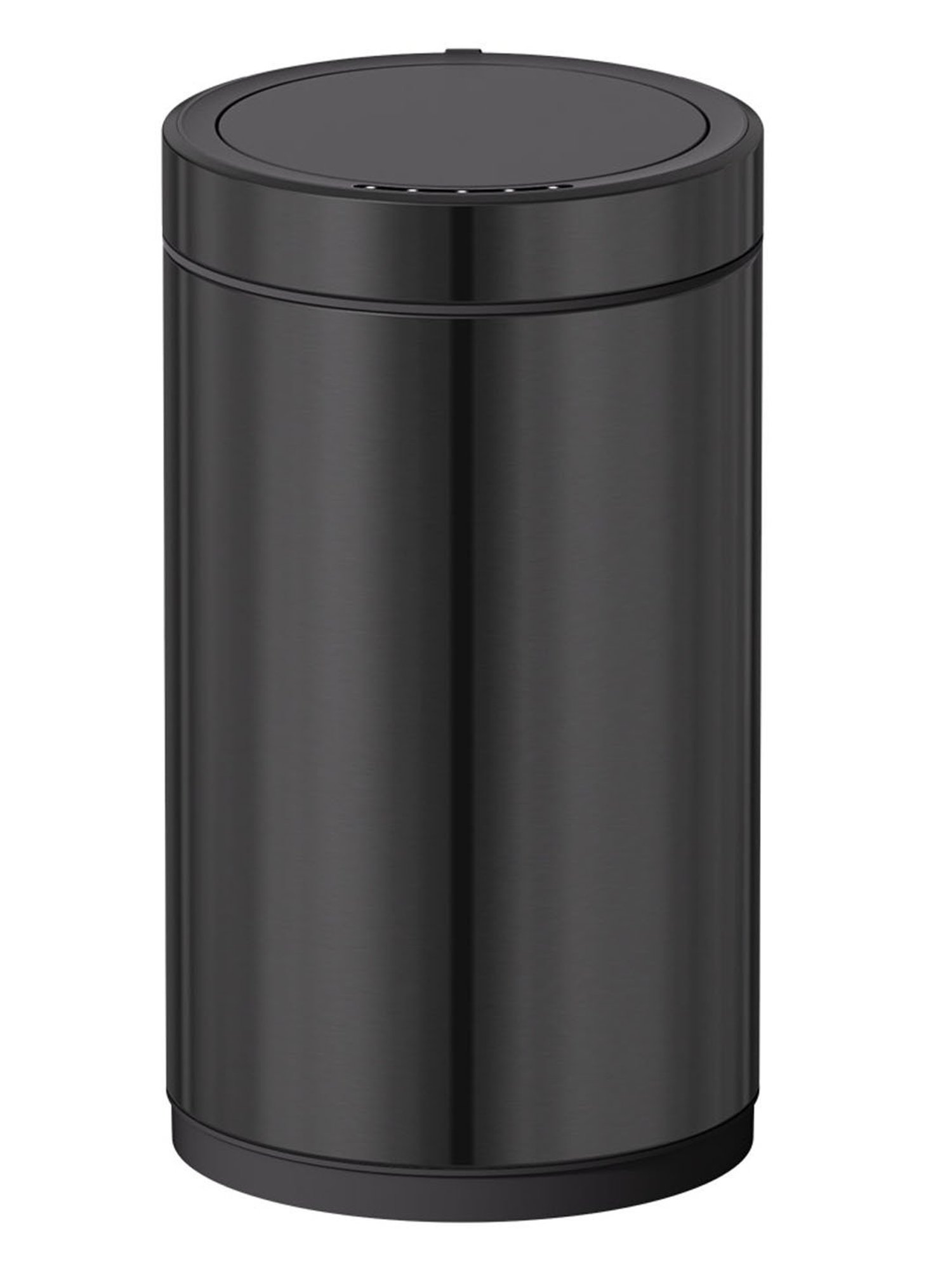 Freelance Black Steel Set of 1 Dustbins