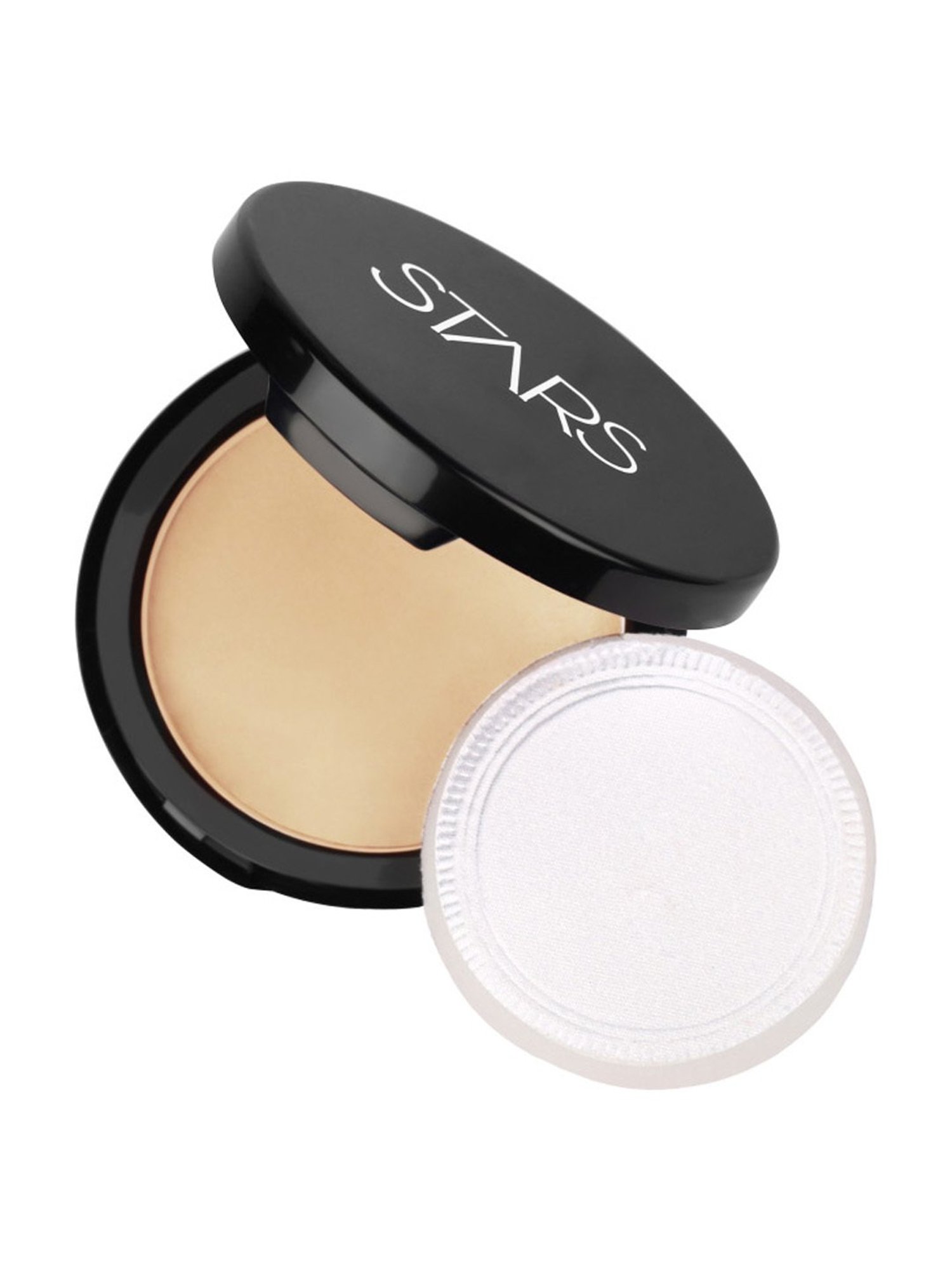 Stars Cosmetics Photo Fix Matte Finish 2 In 1 Powder + Face Make Up Foundation Apricot - 9 gm