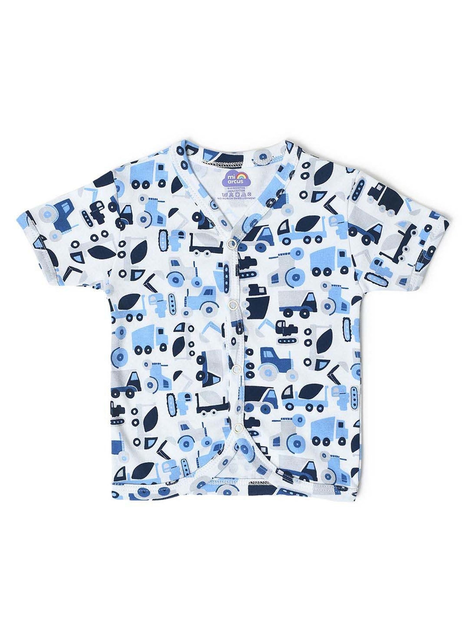 MiArcus Boys Multicolor Cotton Printed T-Shirt (Pack of 3)