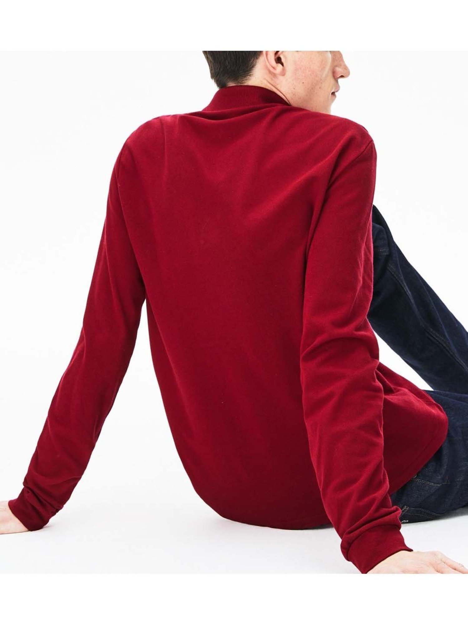 Lacoste Red Boxy Fit L.12.12 Polo T-Shirt