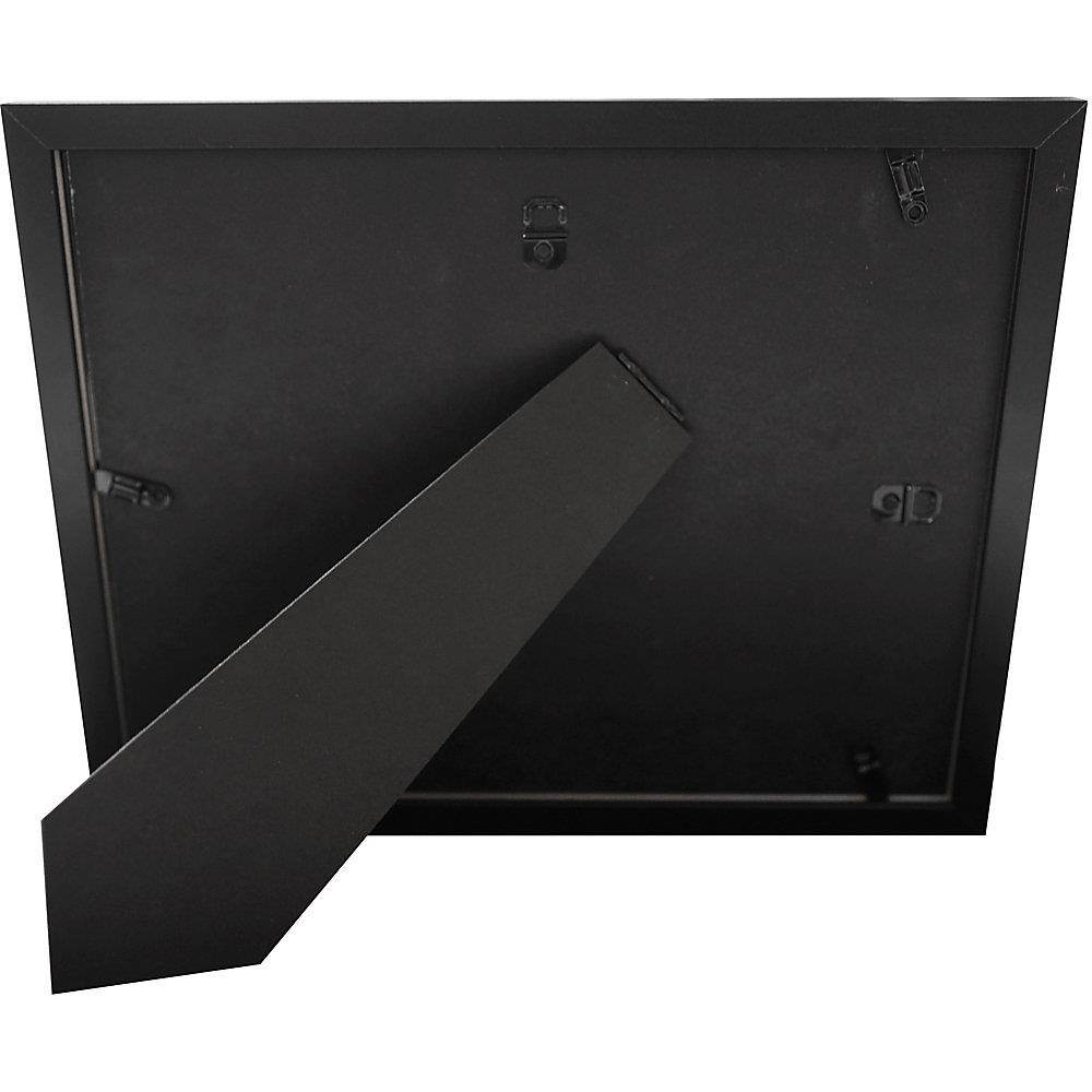 Lorell Certificate Frame - 8.50" x 11" Frame Size - Rectangle - Wall Mountable, Desktop - Horizontal, Vertical - 1 Each - Black