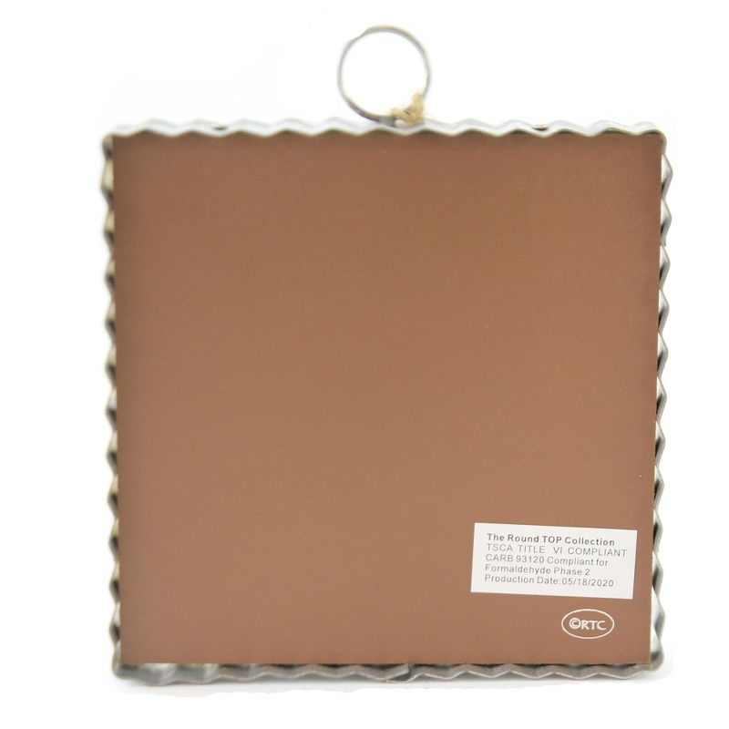 Melrose 18" Black and White "Life Is Short Eat Dessert First" Wall Plaques