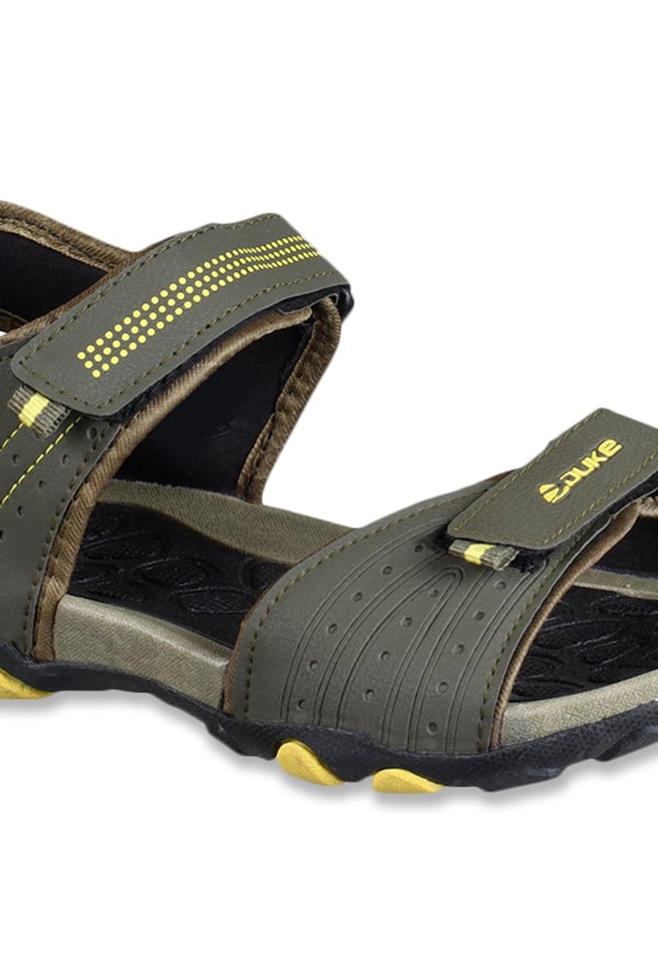 Duke Men's Olive Floater Sandals