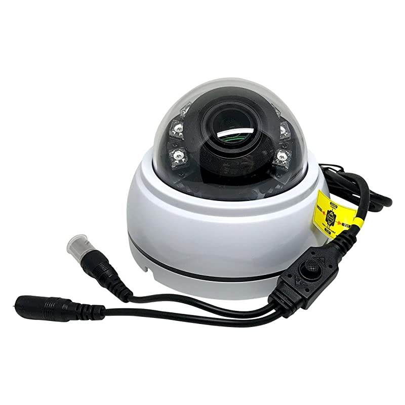 1080P Mini Dome Indoor Security Camera with Great Night Vision,White