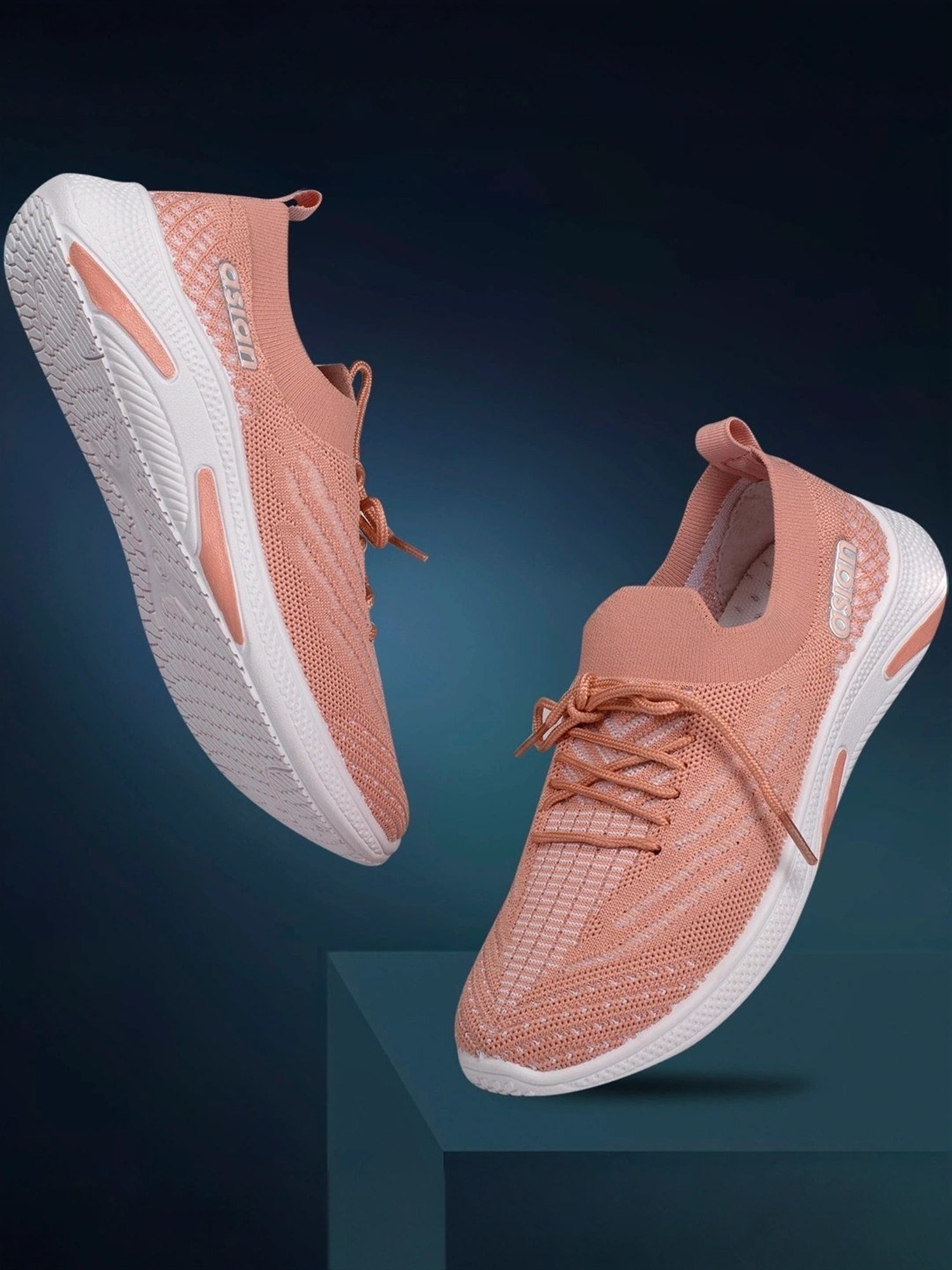 Asian Women's Peach Walking Shoes