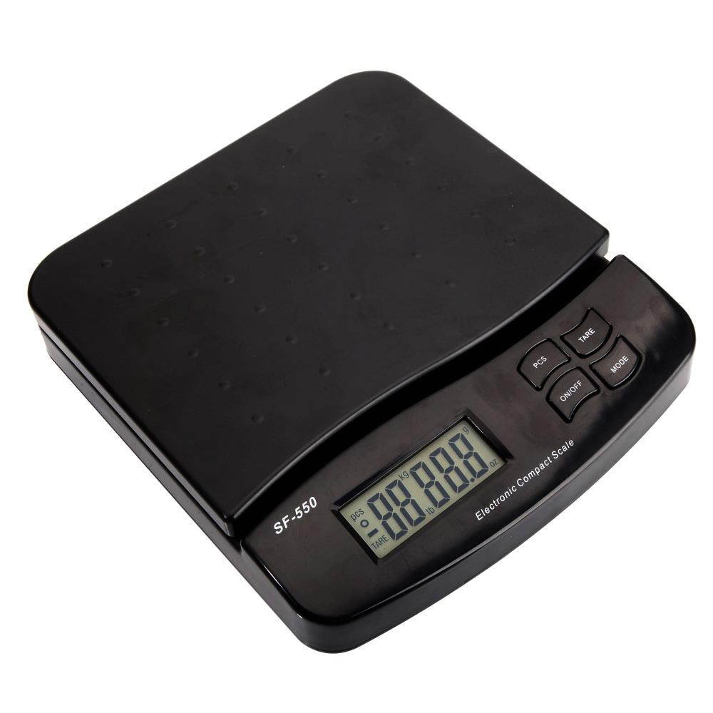 66 LB x 0.1oz Digital Postal Shipping Scale Weight Postage Counting + AC Adapter